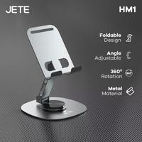 Gambar Holder HP Tablet JETE HM1 Stand Phone Metal Material 360 Rotation - Original JETE dari MakeYourStore undefined 1 Tokopedia