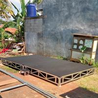 Gambar panggung cnockdown 3x4m tinggi 40cm dari store kayshan undefined 1 Tokopedia