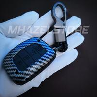 Gambar GANTUNGAN KUNCI/COVER SARUNG CASE/CASING REMOTE KEYLESS MOBIL H YUN DAI CRETA HYUNDAI STARGAZER KUALITAS PREMIUM BAHAN CARBON - MERAH CARBON dari iibbuukkaayyaajj undefined 2 Tokopedia