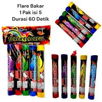 Gambar Red flare / Red Hand Flare DNS Termurah 1 PAK ISI 4 - Blue Flare dari Newangga_TK undefined 4 Tokopedia