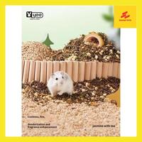 Gambar Toto~ Yee Hamster Tea Bedding Topper | Natural Raw Bedding | Bedding For Sugar Glider Tupai Gerbil Kelinci Landak Mini | Small Animals Toilet - 150gr dari Sukam Toto undefined 1 Tokopedia
