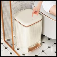 Gambar Trash Bin Injak Kaki Tong Sampah Dapur Rumah Kamar Mandi Hotel Minimalis High Quality Kualitas Terjamin - Putih 9L  dari SAMUDRA JAYA SJ undefined 3 Tokopedia