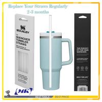 Gambar Stanley Quencher Original Authentic Replacement Tumbler Straws Pack 4pcs - Core, 30oz dari mesinkomplit undefined 3 Tokopedia