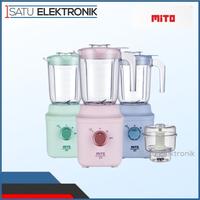 Gambar MITO MEGA BLEND PRO BL300 - 1,5L Jar 2 Tingkat Kecepatan + Pulse + 6 Mata Pisau dengan Ice Crusher - Hijau dari Satu Elektronik undefined 1 Tokopedia