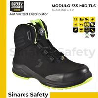 Gambar Sepatu Safety Jogger MODULO S3S Mid TLS - Black / Hitam - Size 39 dari xadxistorw undefined 1 Tokopedia