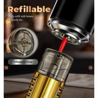 Gambar Pematik Butane Gas Lighter Blue Windproof Adjustable Anti Angin dari YUZAKARTA undefined 5 Tokopedia