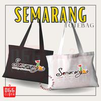 Gambar DGGClothing Totebag Souvenir Semarang Tas Totebag Oleh Oleh Indonesia - Gambar 1, Putih dari DGG CLOTHING undefined 5 Tokopedia