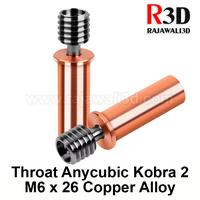 Gambar 3D Printer Throat Anycubic Kobra 2 Bi-Metal Copper Titanium Alloy dari Rajawali3D undefined 1 Tokopedia