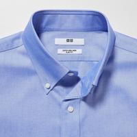 Gambar UNIQLO KEMEJA FINE CLOTH SUPER NON IRON SLIM BUTTON DOWN PANJANG PRIA - WHITE, S dari Good Smile ID undefined 4 Tokopedia