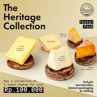 Gambar Tester Pack Mazaraat Cheese Verse 4 - (Bromo Organic Cheese, Tomme de Merapi Cheese, Halloumi Cheese, Kahf Cheese, Colby Red Cheddar) dari SabiaCorner undefined 1 Tokopedia