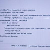 Gambar Asus ROG GL552VW Core i7 RAM 16GB SSD 512GB Dual VGA Nvidia GTX siap p dari Buana Laptop Store_NEW undefined 3 Tokopedia