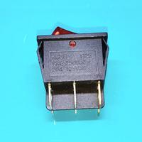 Gambar KCD6 6Pin Double Switch 15A 250VAC Saklar On Off Segi Empat Double Button Merah Hijau Hitam Merah-Hijau Red Green Black Red-Green + Indicator Lamp - Black-Black dari INNOVTRONIC undefined 5 Tokopedia