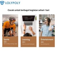 Gambar Lolypoly Earphone Wireless Bone Conduction Sports Running New Stok dari ankma undefined 4 Tokopedia