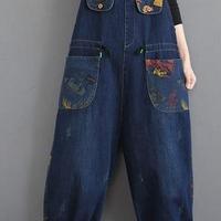 Gambar [LIMIT COLLECTION] LEVINA JUMPSUIT - PREMIUM JUMPSUIT BIG SIZE FASHION RETRO dari Toko Laris Gelat undefined 4 Tokopedia