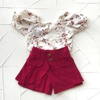 Gambar Baju Bayi Perempuan Setelan Celana Flower Set 6-12 bulan cringkle lengan balon fashion anak bayi cewek Lucu dari Noni Nona Nuni undefined 4 Tokopedia
