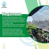 Gambar Jaring PARANET 90% lebar 3m Panjang 1m - Eceran ( WALET ) dari Netafarm Surabaya undefined 2 Tokopedia
