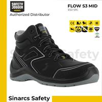 Gambar Sepatu Safety Jogger FLOW S3 Mid - Black / Hitam - Size 38 dari xadxistorw undefined 1 Tokopedia