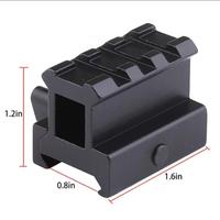 Gambar Raiser mount rail 20mm, riser scope, peninggi rail metal dari Yasdi undefined 3 Tokopedia