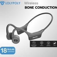 Gambar Lolypoly Earphone Wireless Bone Conduction Sports Running New Stok dari ankma undefined 1 Tokopedia