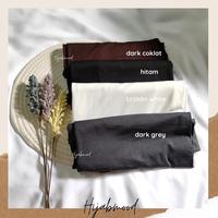 Gambar GOJEK | Jilbab Segitiga Instan Polos Jersy Dewasa Kerudung Instan Wanita - broken white dari Gnoizhee Home undefined 2 Tokopedia