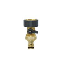 Gambar HOT! 3/4 Inch 2/4-Way Brass Garden Hose Splitter Garden Tap Y-Type Watering Connector Distributor for Outdoor Faucet dari Poseidon Squad undefined 2 Tokopedia