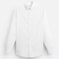 Gambar Z A R A Men Textured Stretch Shirt Kemeja Pria Slim Fit Lengan Panjang White dari WAN-MART undefined 1 Tokopedia