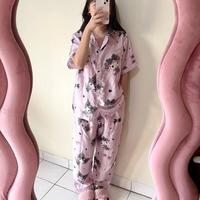 Gambar Lazy Days - Piyama Tencel Celana Panjang [Sleepy Vol 2] Organic Silk Wanita - Spirit animal dari Enigma Rins undefined 2 Tokopedia