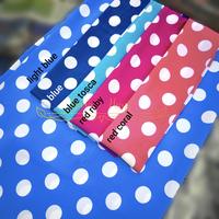 Gambar Kain Satin Polyester Polkadot Color Series Lebar 150 cm - A.Navy/White dari Garasi Hays undefined 1 Tokopedia