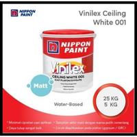 Gambar New Cat Tembok Plafon Grc Triplek Gypsum Vinilex Ceiling White 5Kg Nippon Best Quality Asli 100% Original dari Jordan Boy Official undefined 1 Tokopedia