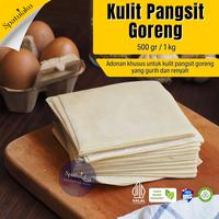 Gambar Kulit Pangsit Goreng 1 KG / Batagor / dimsum / Serbaguna dan Murah dari spatulakuid undefined 1 Tokopedia