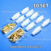 Gambar Soket motor 4 pin kecil isi 10 set dari JAYAMAS Electronic undefined 1 Tokopedia