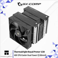 Gambar Thermalright Royal Pretor 130 | HSF CPU Cooler Dual Tower 6 Heatpipe 130mm - Intel / AMD dari GX COMP undefined 1 Tokopedia