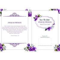 Gambar CETAK KARTU UNDANGAN PERNIKAHAN / CUSTOM WEDDING INVITATION dari BaruStore 88 undefined 1 Tokopedia