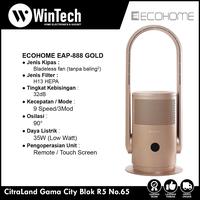 Gambar Ecohome Air Purifier & Fan EAP888 Pembersih Udara Osilasi 90° Bladeless Fan with Remote HEPA Filter dari Wintech Electronics undefined 1 Tokopedia