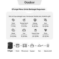 Gambar Gaabor Air Fryer 3.5L Mesin Penggorengan Tanpa Minyak Low Watt Multifungsi Serbaguna - Putih dari PROSHOP GREE CIPUTAT undefined 5 Tokopedia