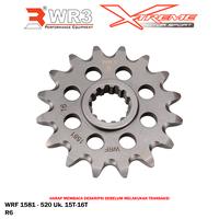 Gambar Gear Depan WR3 MT07 MT09 MT10 R1M Tracer XSR Niken 900 / R6 / CBR 600 1000 RR CB 650R Africa Twin - CBR 600 15T dari Xtreme Motor Shop undefined 2 Tokopedia
