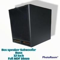 Gambar Box Speaker 12 Inch Subwoofer Bass Mini Scoop New Stok - box kosong aja dari Tolokuitem undefined 3 Tokopedia