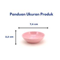 Gambar 6 Pcs, Piring Sambal 2.8" Melamin Onyx - 1827 Polos - Orange dari Onyx Melamin undefined 5 Tokopedia