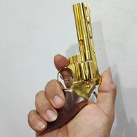 Gambar padok pistol mainan revolver full metal replika miniatur die cast toys dari Yumna store 3 undefined 2 Tokopedia