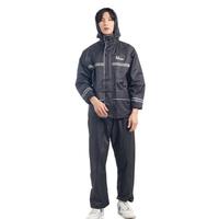 Gambar Hivaba, Jas Hujan Motor Setelan Celana Pria Dan Wanita Bahan Tebal Anti Rembes Model Terbaru. Terlaris,Termurah,Bergaransi,Dapatkan Sekarang - ukuran  2XL dari nak masan undefined 3 Tokopedia