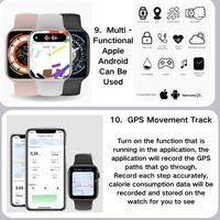 Gambar [DISKON] 100%ASLI SMARTWATCH S10 PRO MAX 2.3 INCI AMOLED HD BLUETOOTH CALL CUSTOM WALLPAPER SMARTWATCH WANITA - Watch 10 - PINK dari wanpisss21 undefined 3 Tokopedia