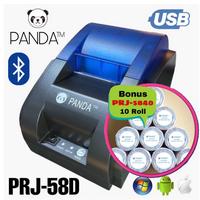Gambar Printer Panda PRJ-58D Support USB Bluetooth Mesin Cetak Struk Kasir Mini / Mesin Print Kertas Thermal Cetak Resi Harga Belanjaan Mini Market Restoran dari GRAVITY GROUP undefined 1 Tokopedia