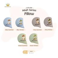 Gambar Bantal Hikarusa Pillow Tencel Dewasa Adult - Blue Summer dari Dahlya Collection undefined 4 Tokopedia