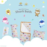 Gambar Jumbo Sized Hikarusa X Baby Shark Bantal Guling Anak Bamboo Tencel - Shark Head, Bantal dari Dahlya Collection undefined 2 Tokopedia