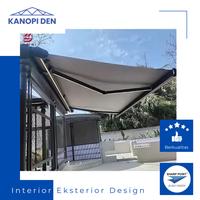 Gambar Awning Motorized by Sharp Point – Awning Gulung Otomatis untuk Teras & Carport dari Den Kanopi Bintaro undefined 1 Tokopedia