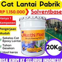 Gambar PROMO CAT LANTAI PABRIK CAT LANTAI GUDANG SOLVENTBASE SEKELAS EPOXY 20KG - VC02 YELLOW dari Pure Color ID undefined 1 Tokopedia