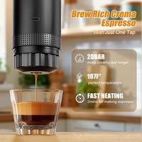 Gambar Mini Espresso  Listrik Portable / Pengisian Mobil Untuk Perjalanan Luar Ruangan K-Cup Coffee Maker dari Momen Hati undefined 4 Tokopedia