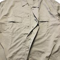 Gambar Uniform Bridge & Co. String Nylon Outer Overshirt Khaki dari thrifthunterclub undefined 5 Tokopedia