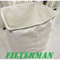 Gambar Filter Bag Cubical Strainer Mesh Felt Cloth Box Square Kotak Custom - 50 x 50 cm x 2" dari Filterman undefined 3 Tokopedia