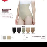 Gambar celana korset pelangsing perut sorex 13187 - coklat tua dari fjj mart undefined 1 Tokopedia